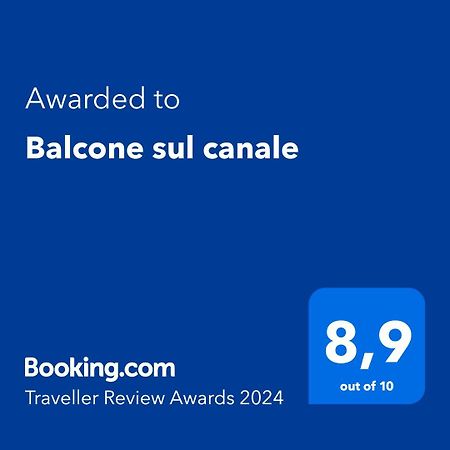 Balcone sul canale Veneţia Exterior foto