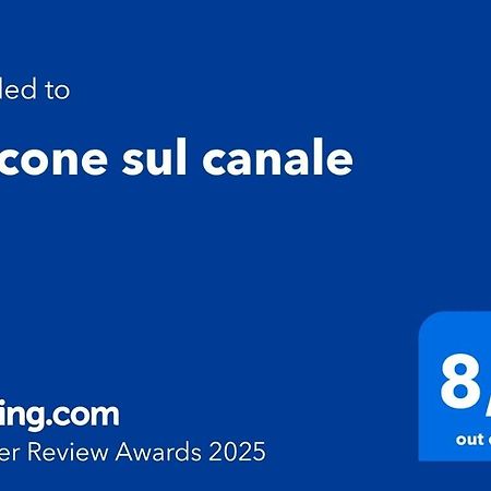 Balcone sul canale Veneţia Exterior foto